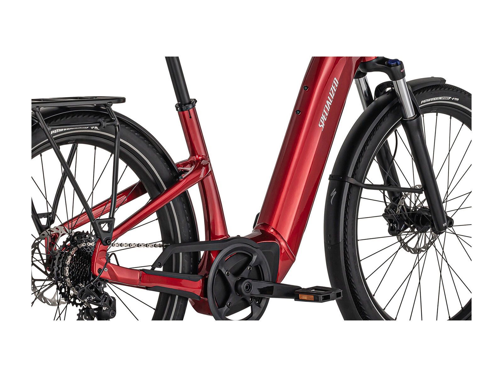 Specialized Turbo Como 4.0, red tint/silver reflective - Bild 8