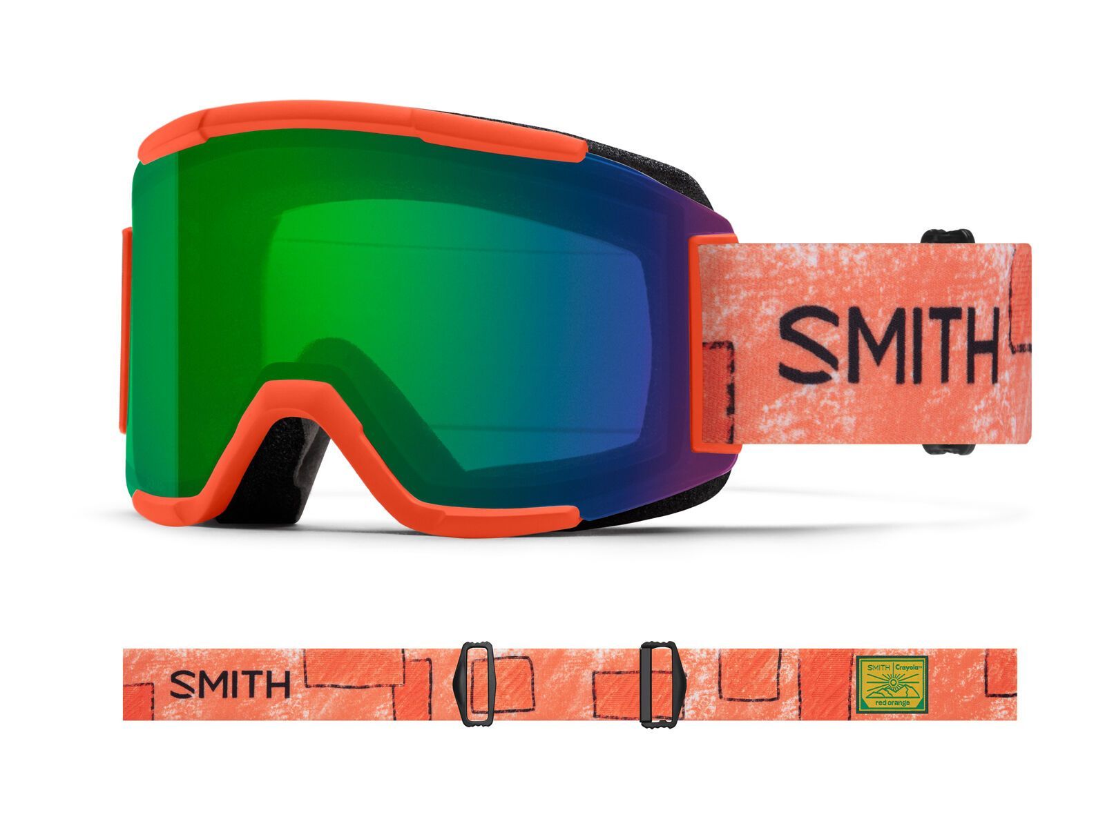 Smith Squad - ChromaPop Everyday Green Mir + WS, crayola red orange x smith - Bild 3