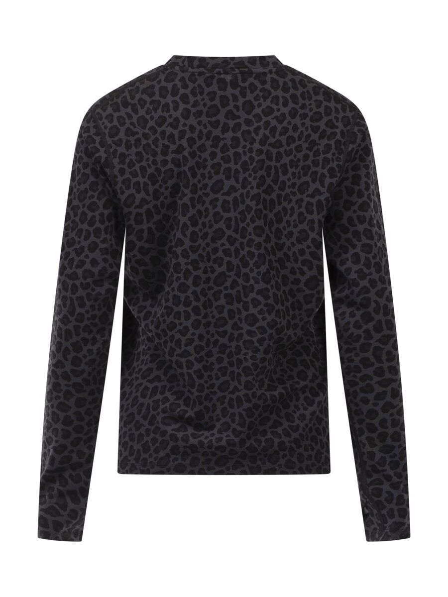 Eivy Loose Fit Merino Wool Top, black leopard - Bild 2