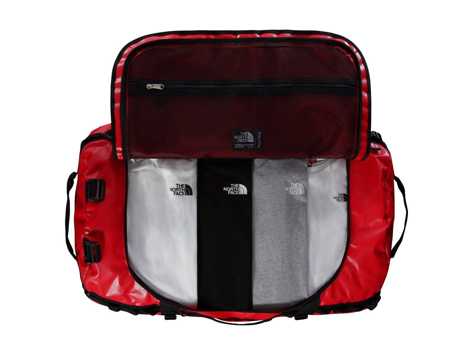 The North Face Base Camp Duffel - XXL, tnf red/tnf black/npf - Bild 2