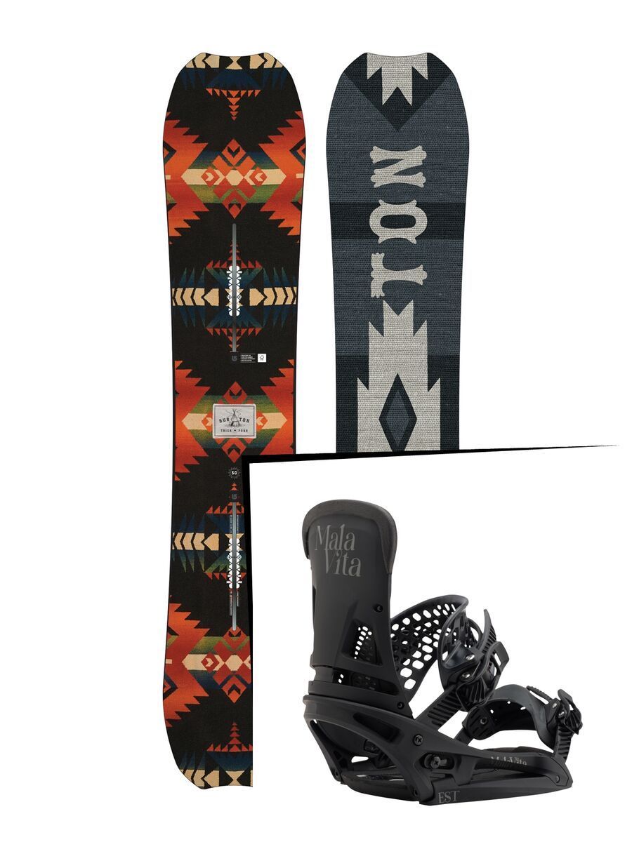 Set: Burton Trick Pony 2017 +  Malavita EST (1712858S) - Bild 1