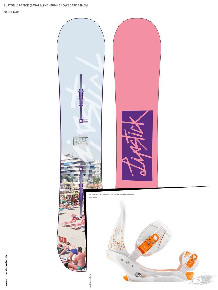 Set: Burton Lip-Stick  +  Stiletto EST (494074S) - Bild 1