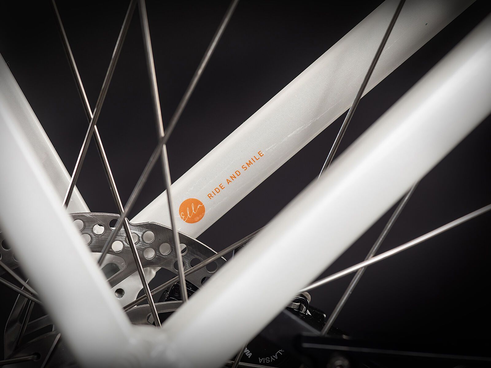 Cube Ella Cruise Hybrid 500, creme´n´orange - Bild 3