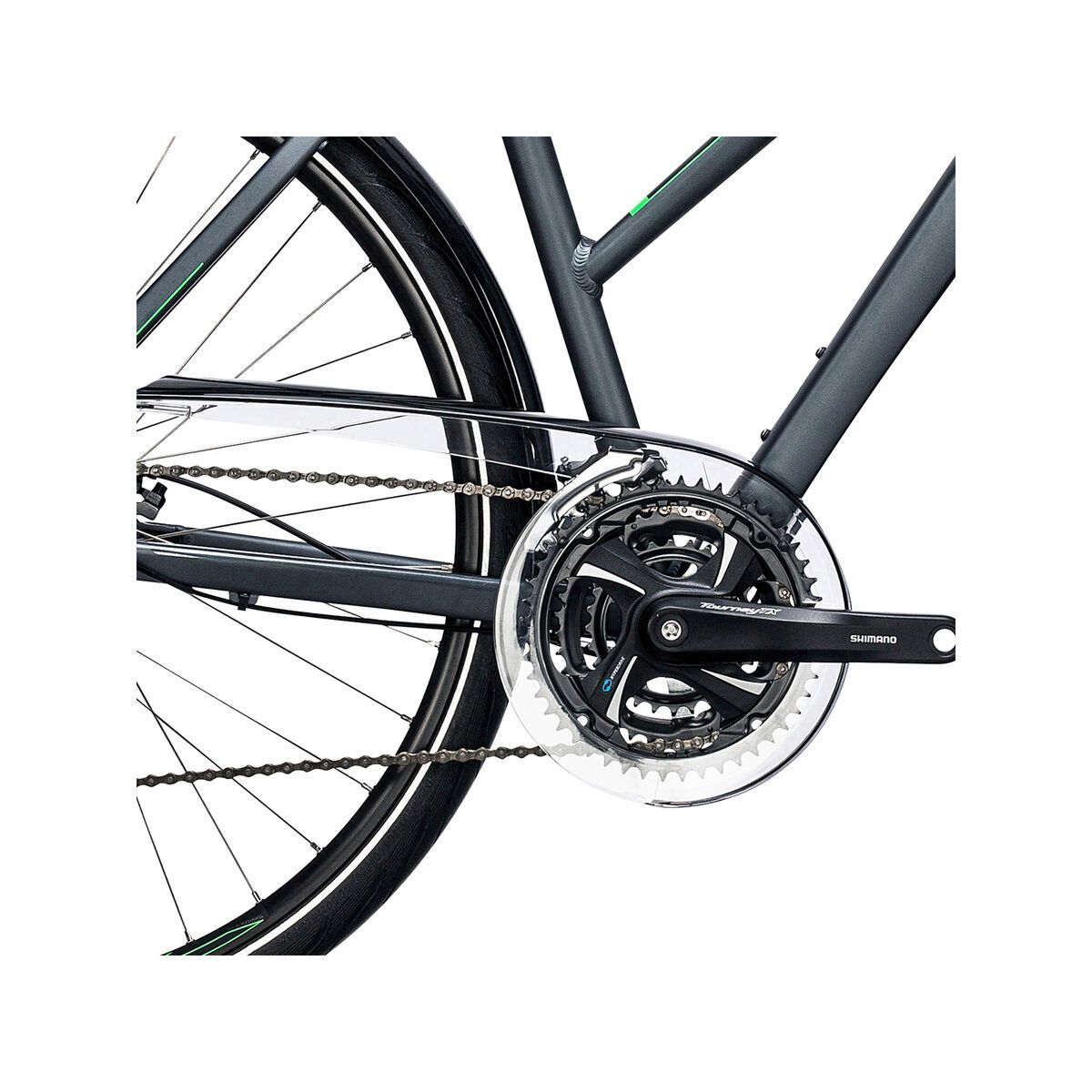 Cube Touring Pro Trapeze, grey´n´flashgreen - Bild 3