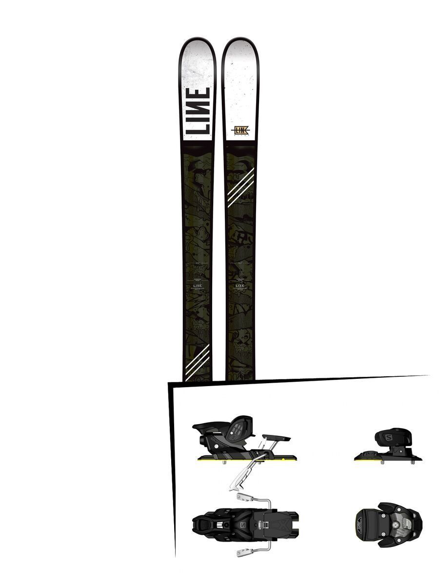 Line Set: Blend 2016 + Salomon Warden MNC 13 - Bild 1