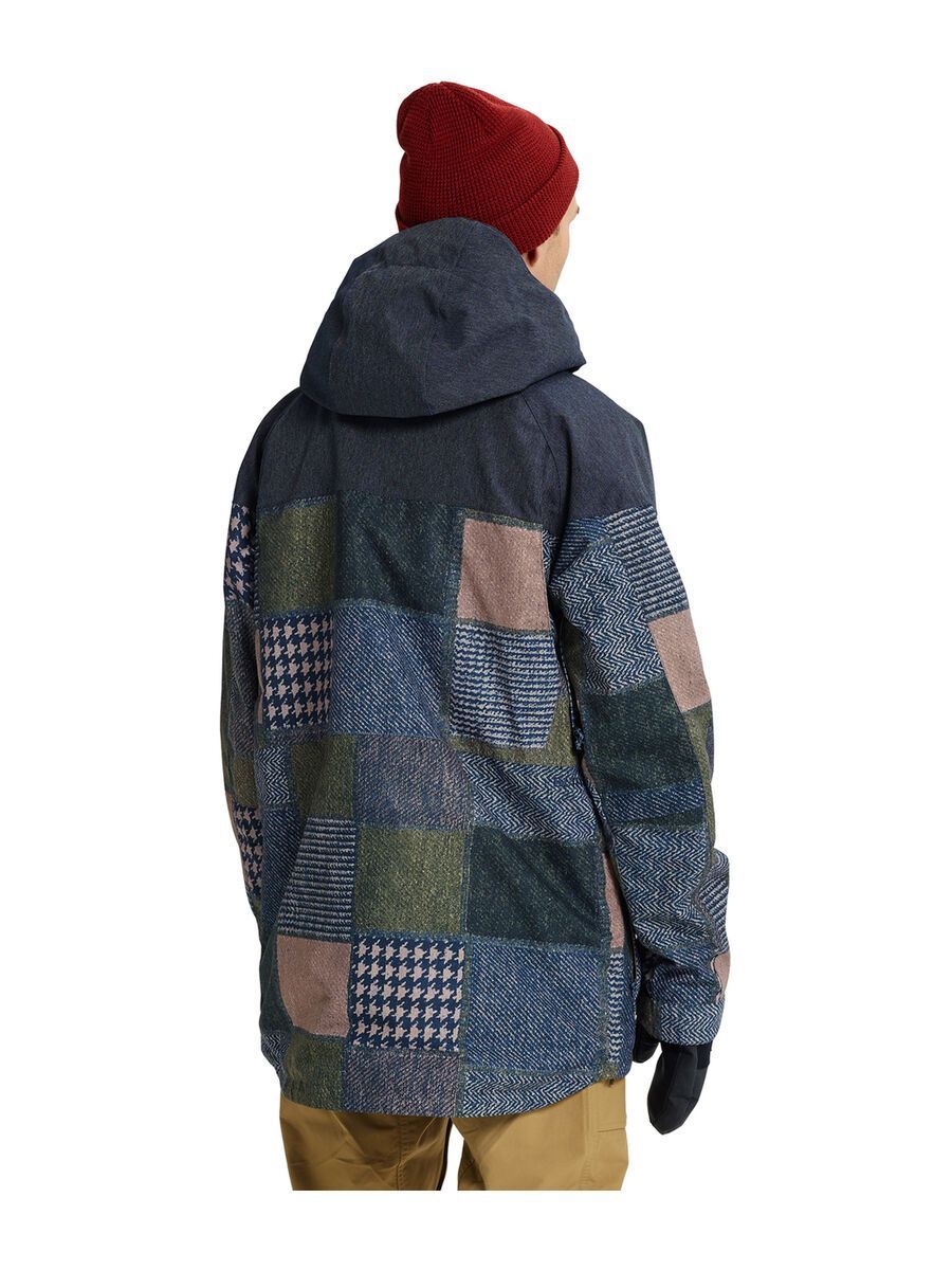 Burton Breach Jacket, patchwork/denim - Bild 6