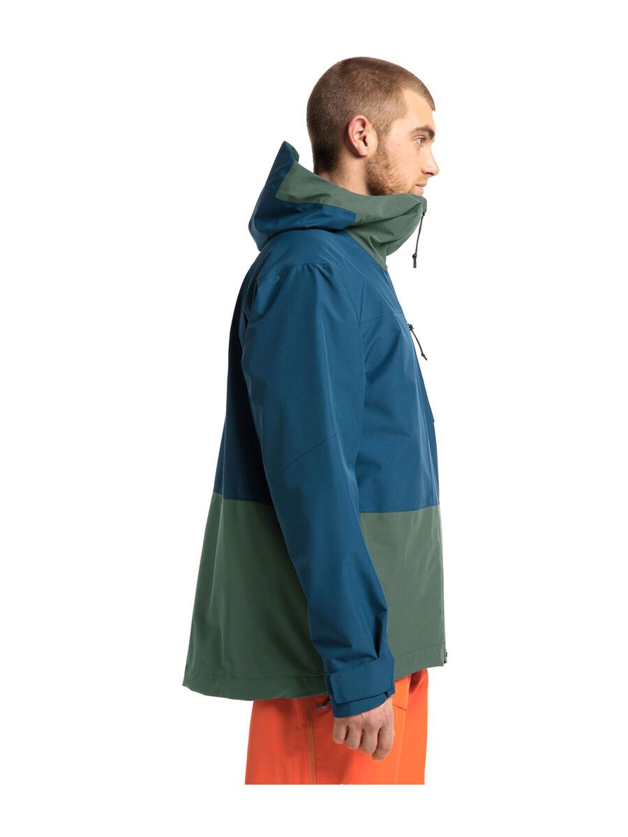 Haglöfs Lumi Jacket Men, dark ocean/fjell green - Bild 4