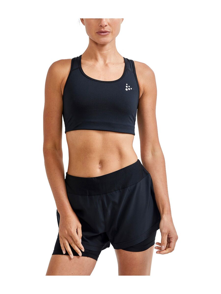 Craft Training Bra Classic, black - Bild 2