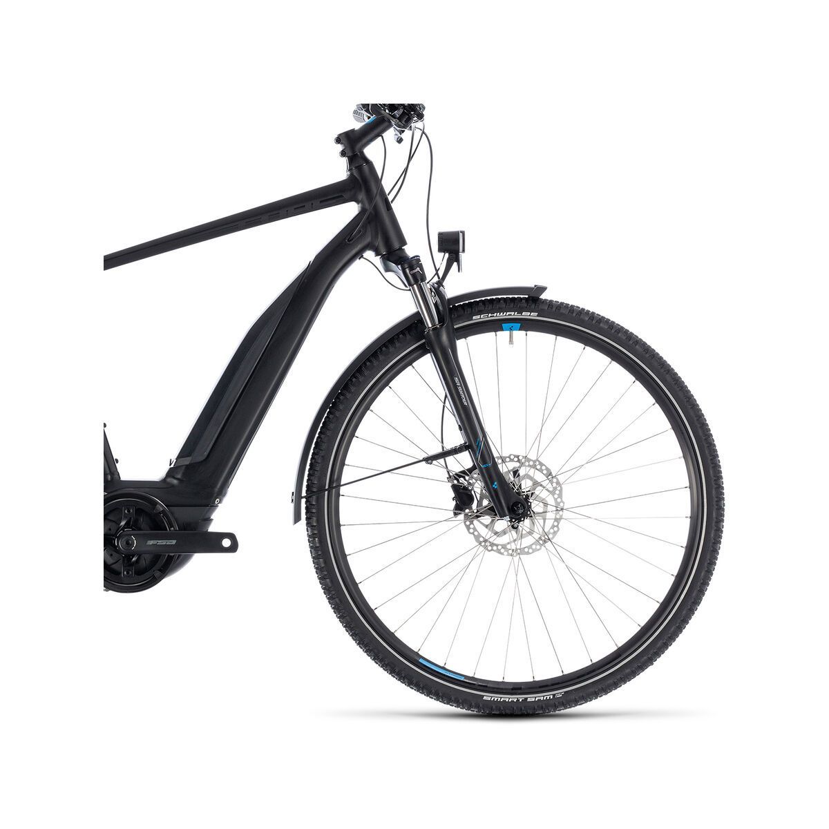 Cube Cross Hybrid ONE Allroad 400, black´n´blue - Bild 3