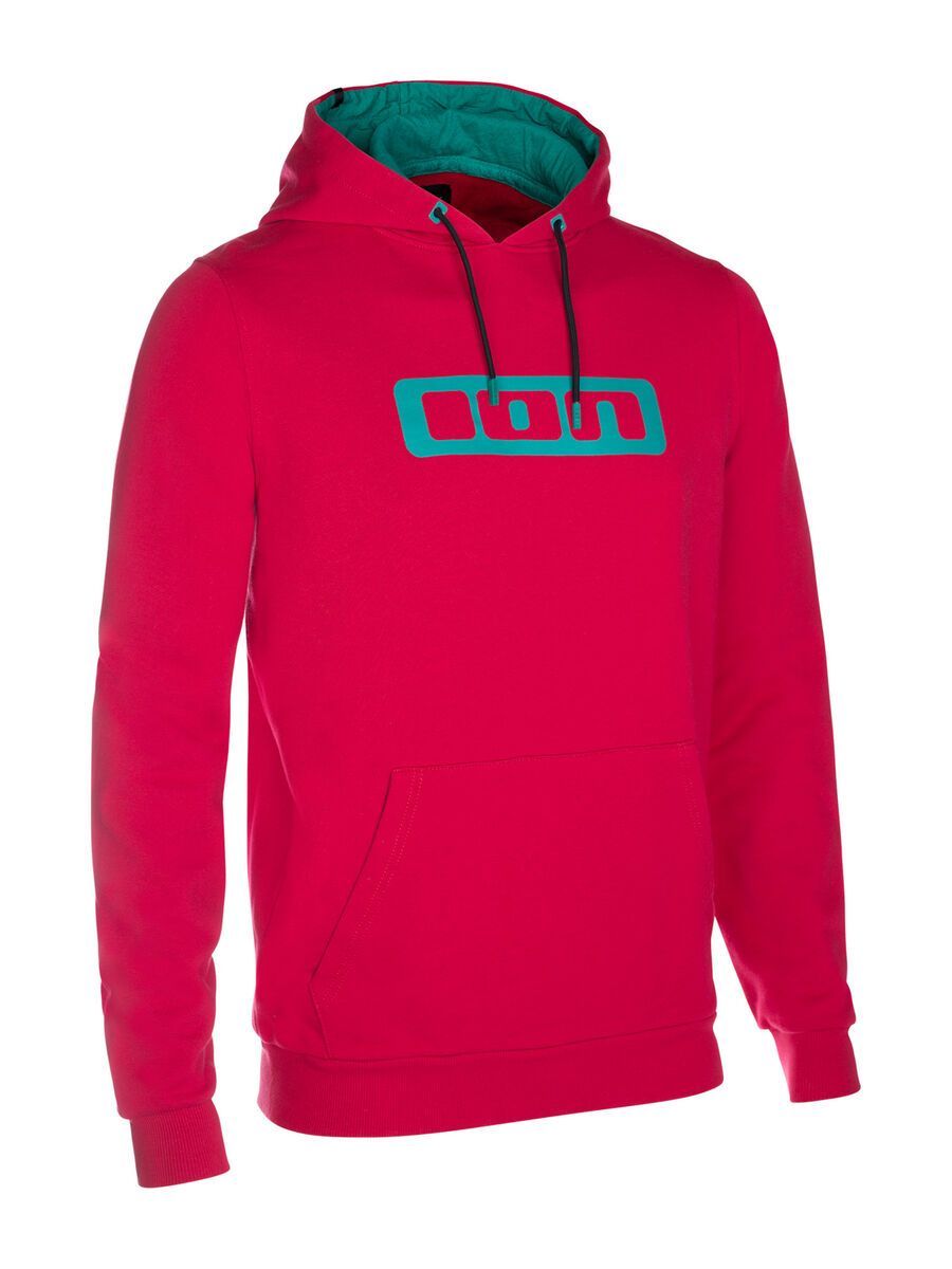 ION Hoody Logo, crimson red - Bild 1