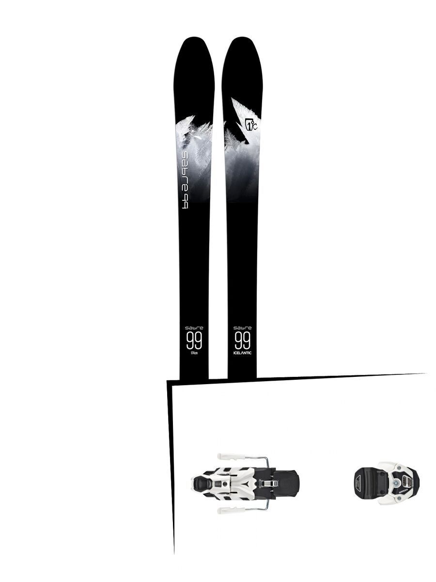 Set: Icelantic Sabre 99 2018 + Atomic Warden MNC 13 white - Bild 1