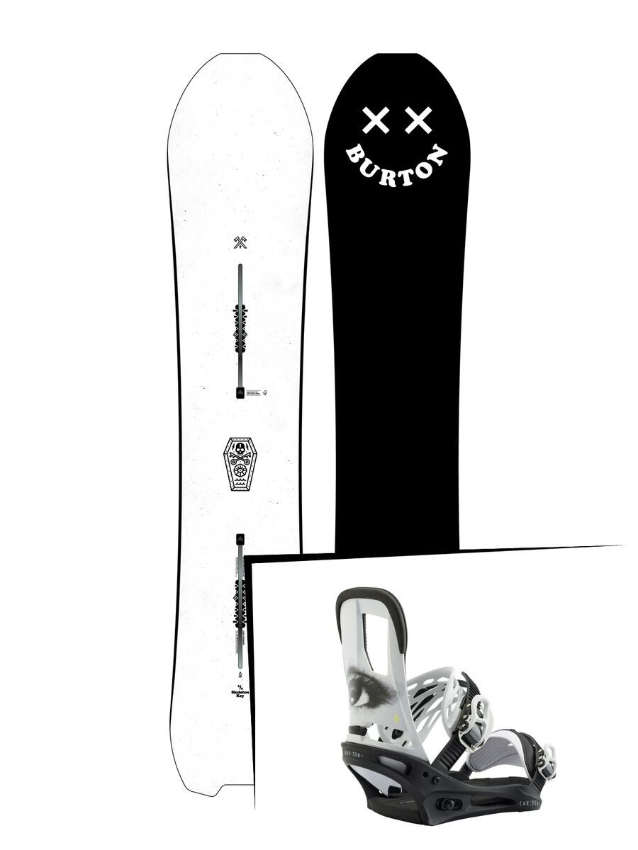 Set: Burton Skeleton Key 2019 + Burton Cartel all eyez - Bild 1