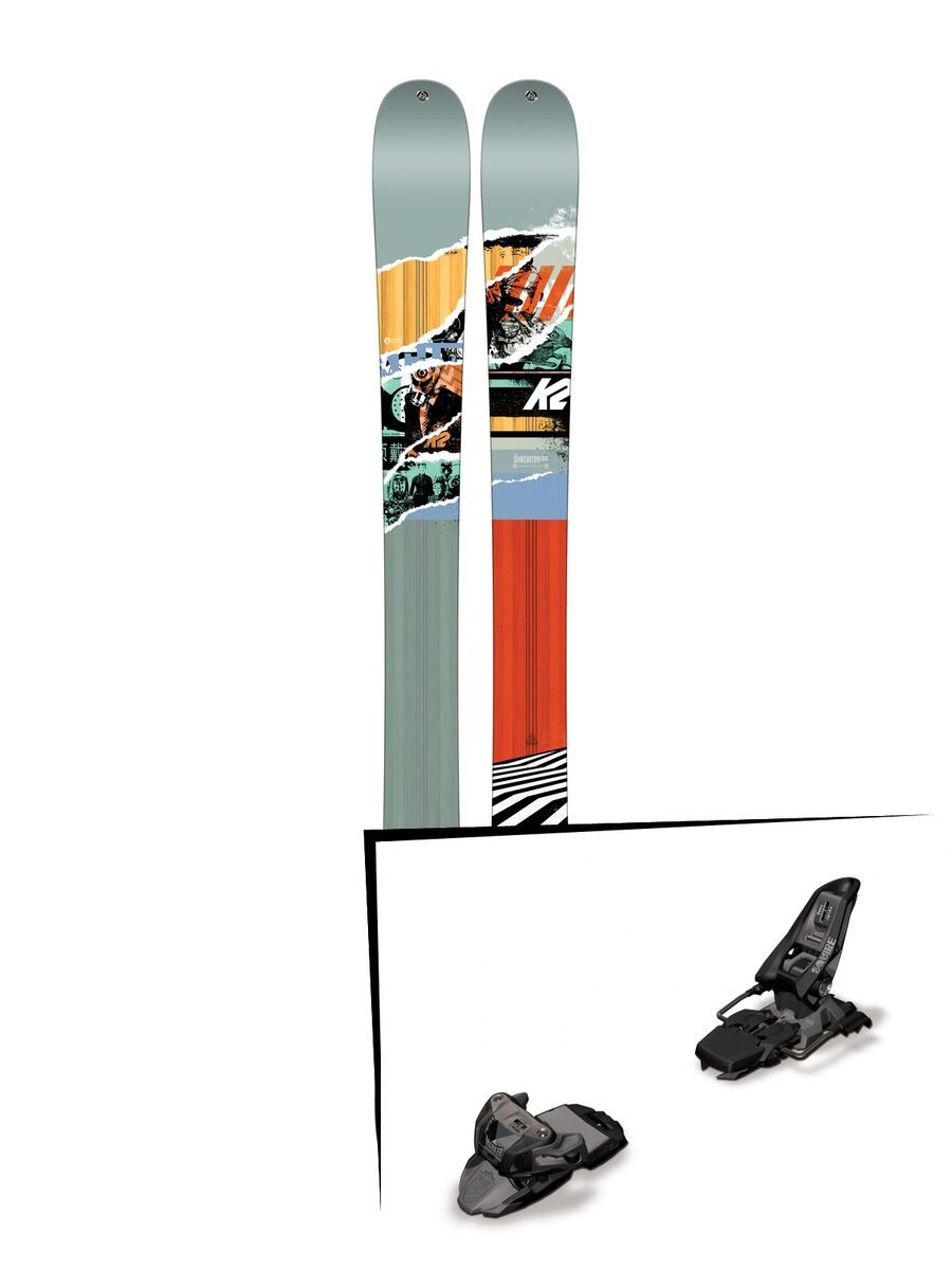 Set: K2 SKI Shreditor 100 JR 2017 + Marker Squire 11 (1685469) - Bild 1