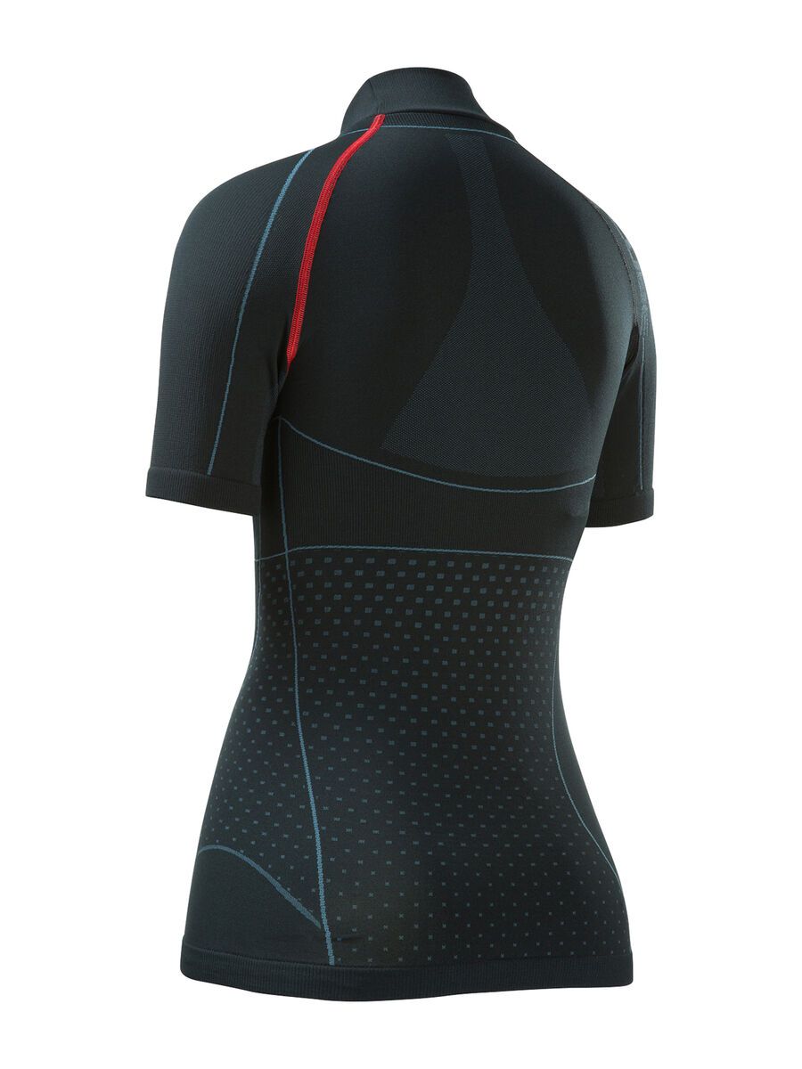 Cube WLS Funktionsunterhemd Blackline kurzarm Cold Conditions, black´n´grey´n´red - Bild 2