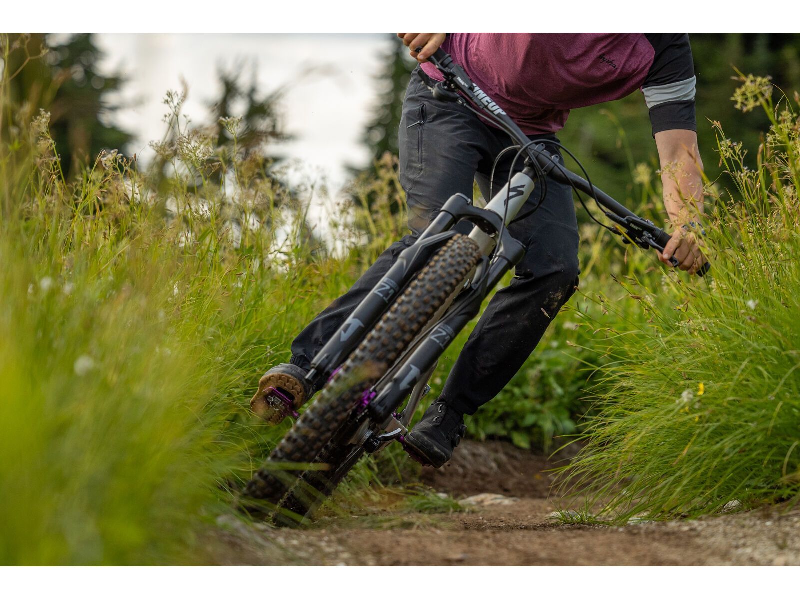OneUp Components Clip Pedals, purple - Bild 18