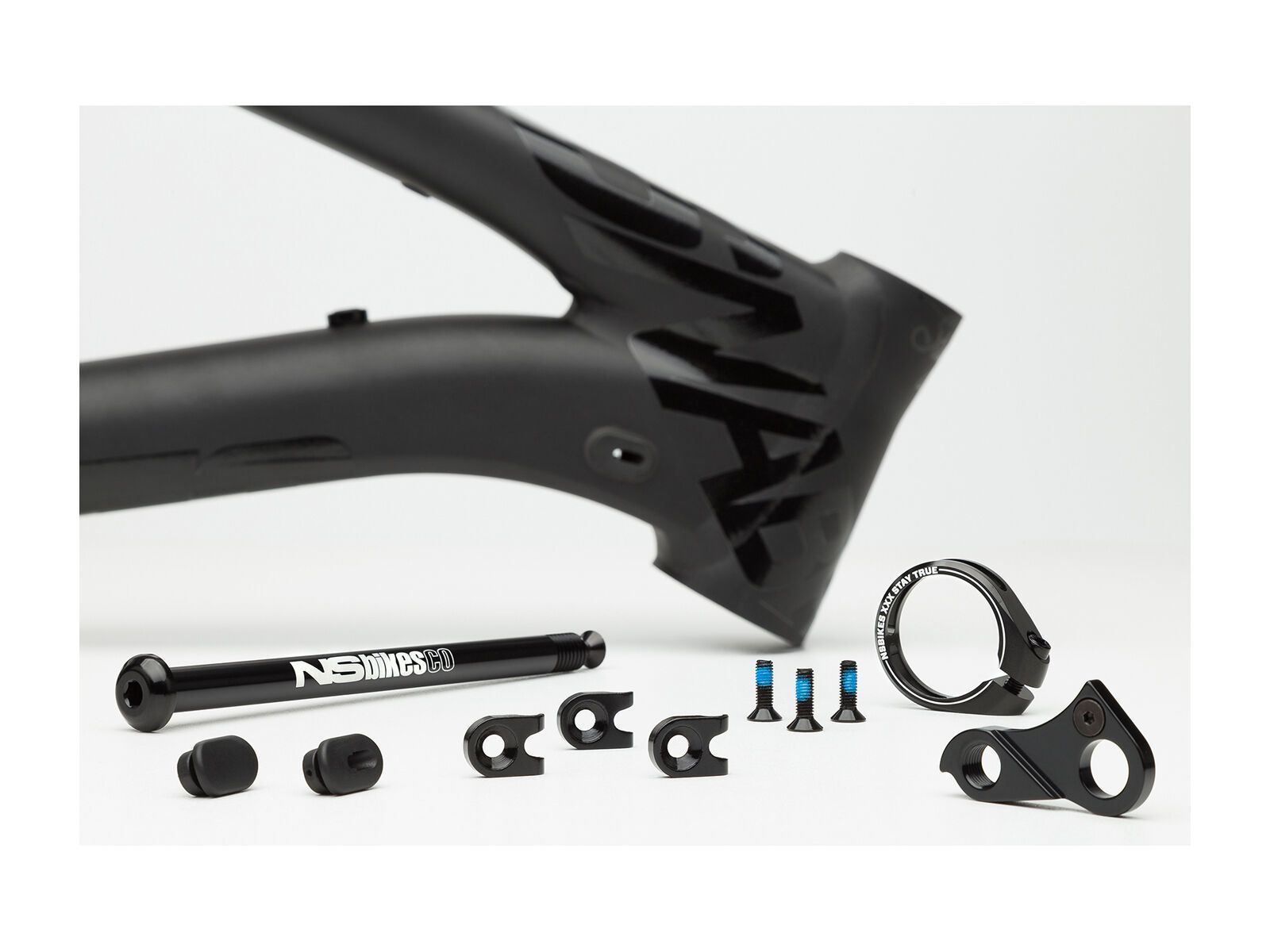 NS Bikes Snabb 150 Plus Frame, flat black - Bild 6