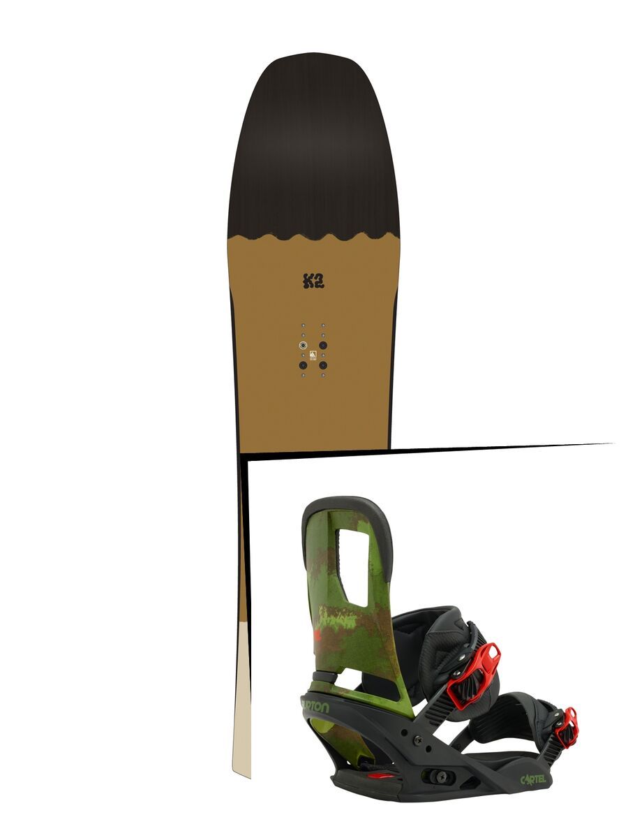 Set: K2 Cool Bean 2016 + Burton Cartel (1464133S) - Bild 1