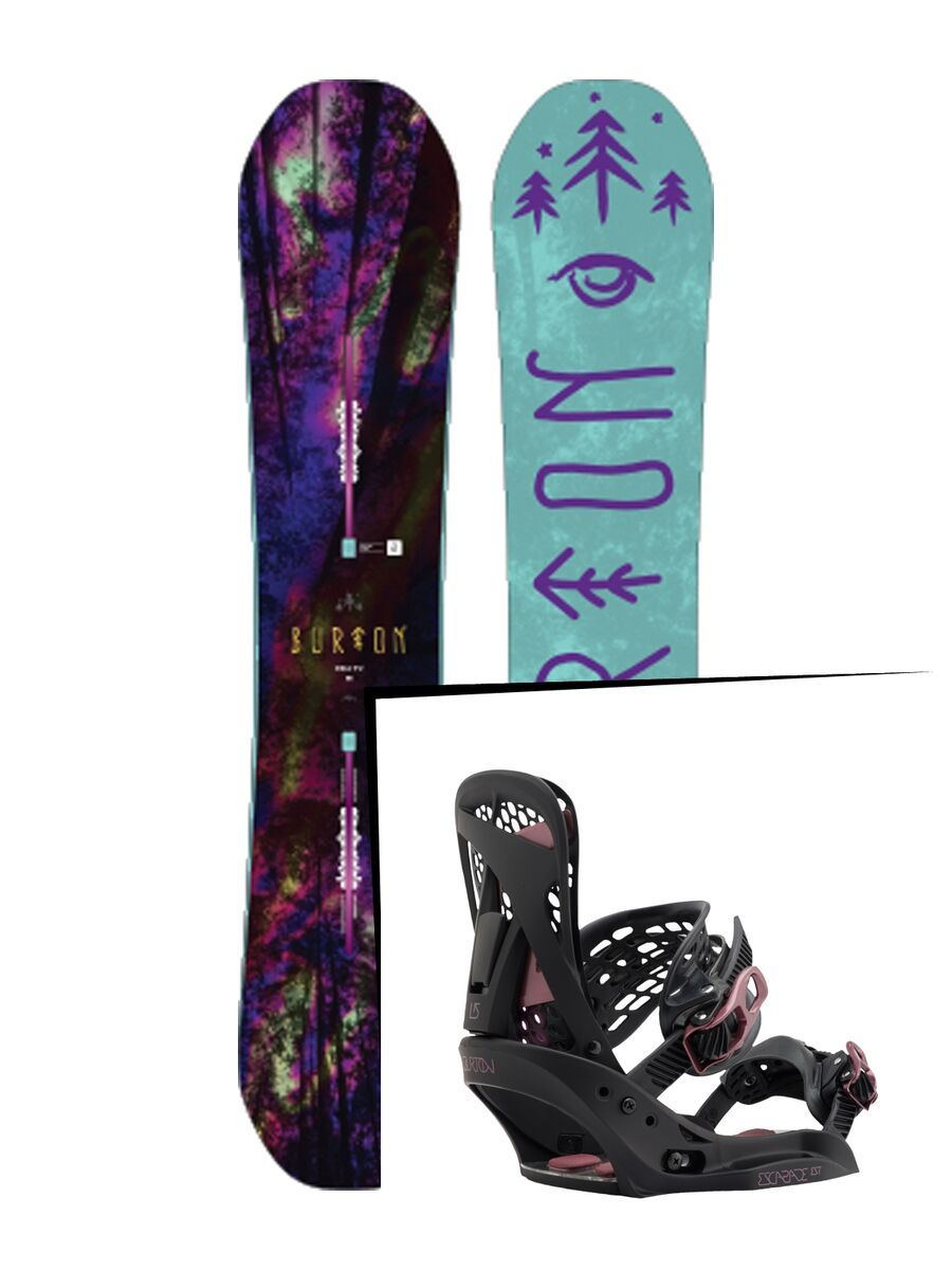 Set: Burton Deja Vu Flying V 2017 +  Escapade EST (1712757S) - Bild 1