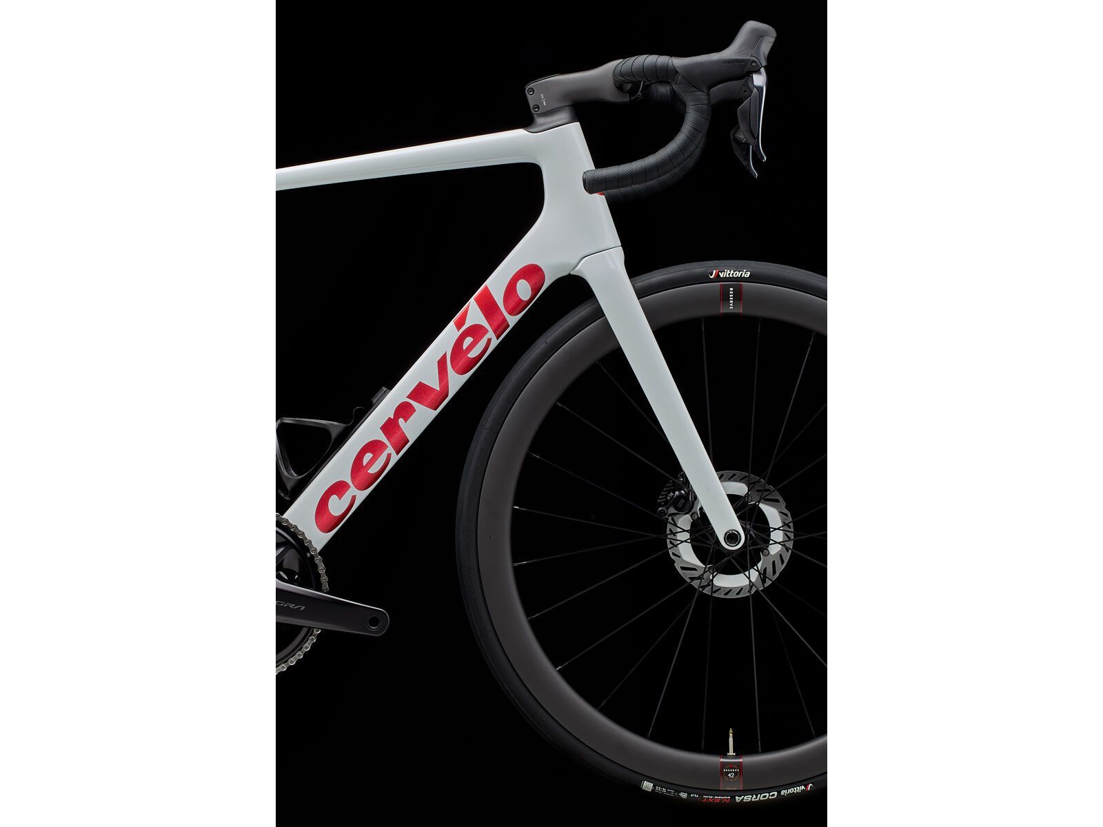 Cervelo Caledonia-5 Shimano Ultegra Di2, vanilla/cherry - Bild 2