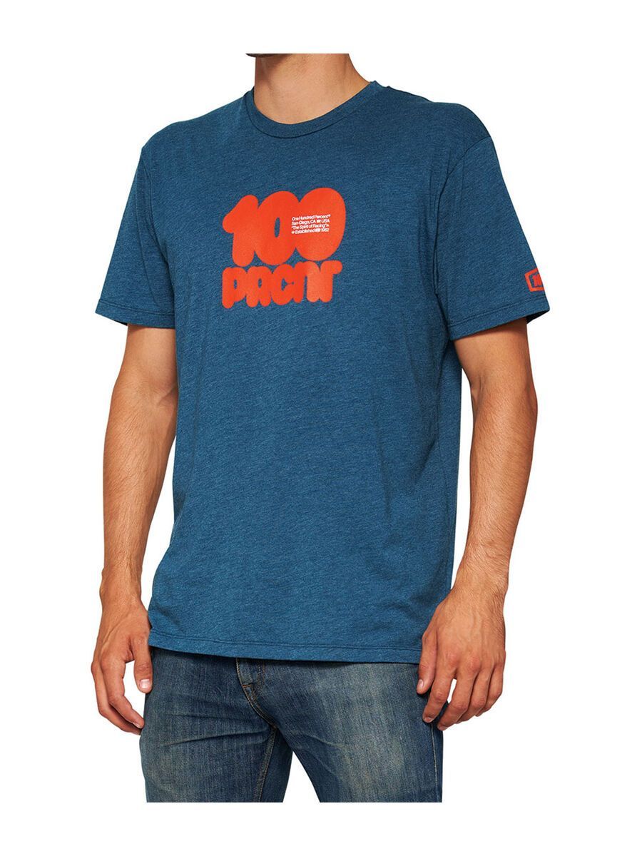 100% Donut T-Shirt, deep sea heather - Bild 1