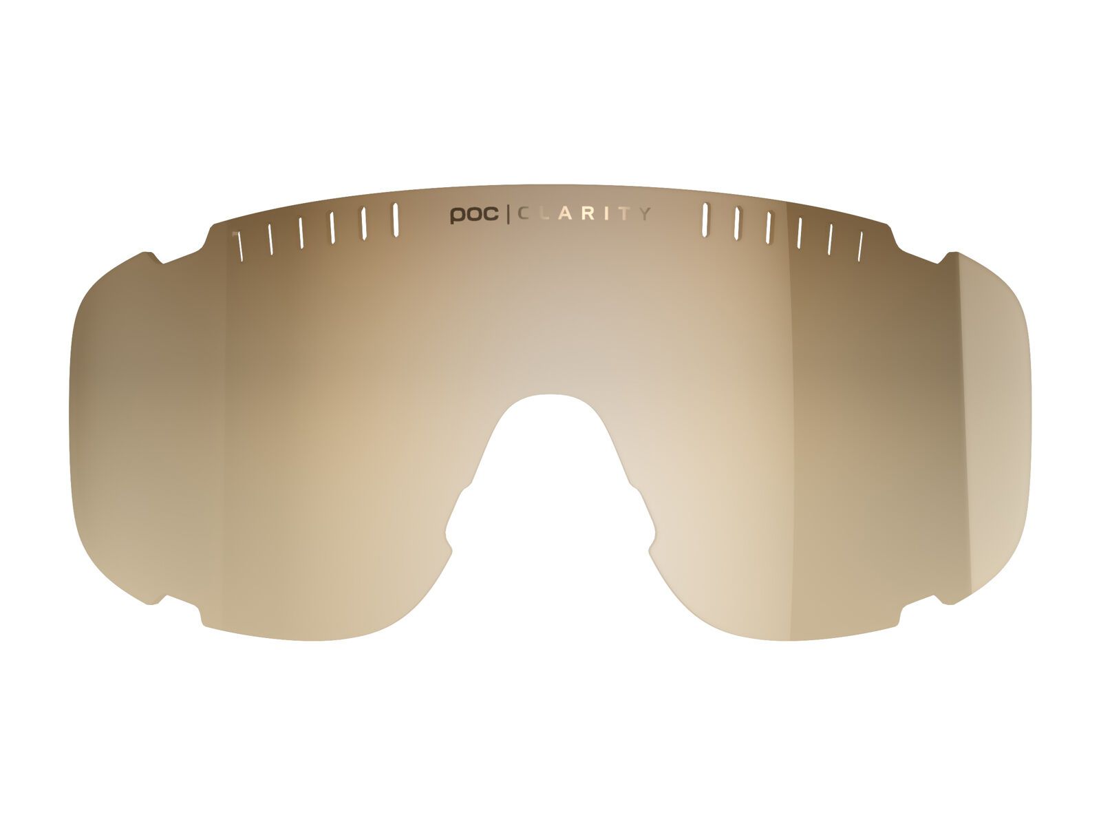 POC Devour Sparelens Clarity Trail/Partly Sunny Light Silver - Bild 1