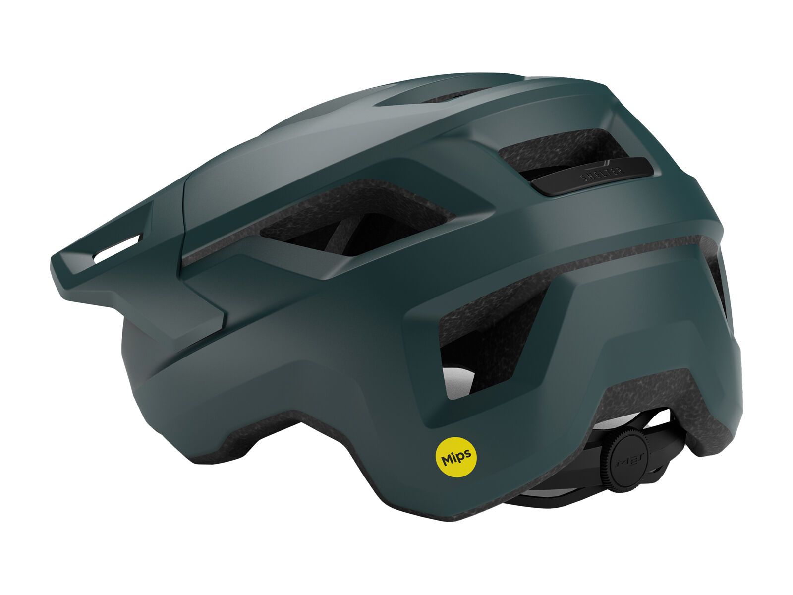 MET Shelter MIPS, stone blue/matt - Bild 3