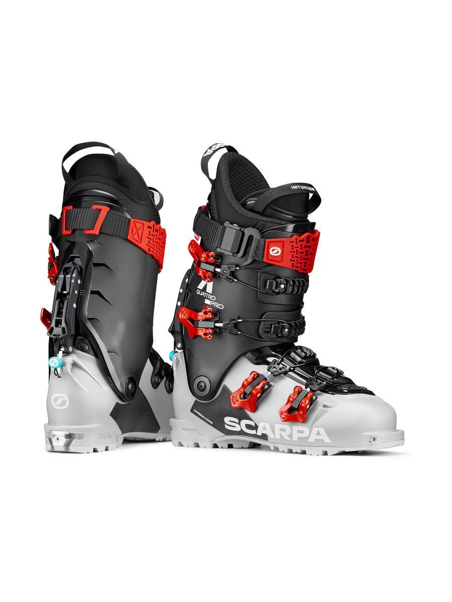 Scarpa 4-Quattro Pro LE, silver gray/rosso corsa - Bild 6