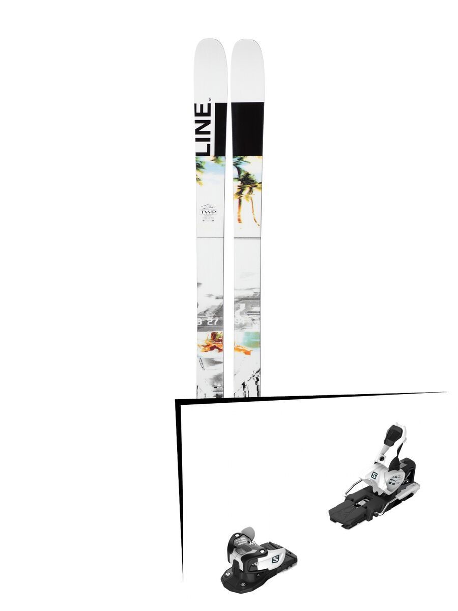 Set: Line Tom Wallisch Pro 2019 + Salomon Warden MNC 13 white/black - Bild 1