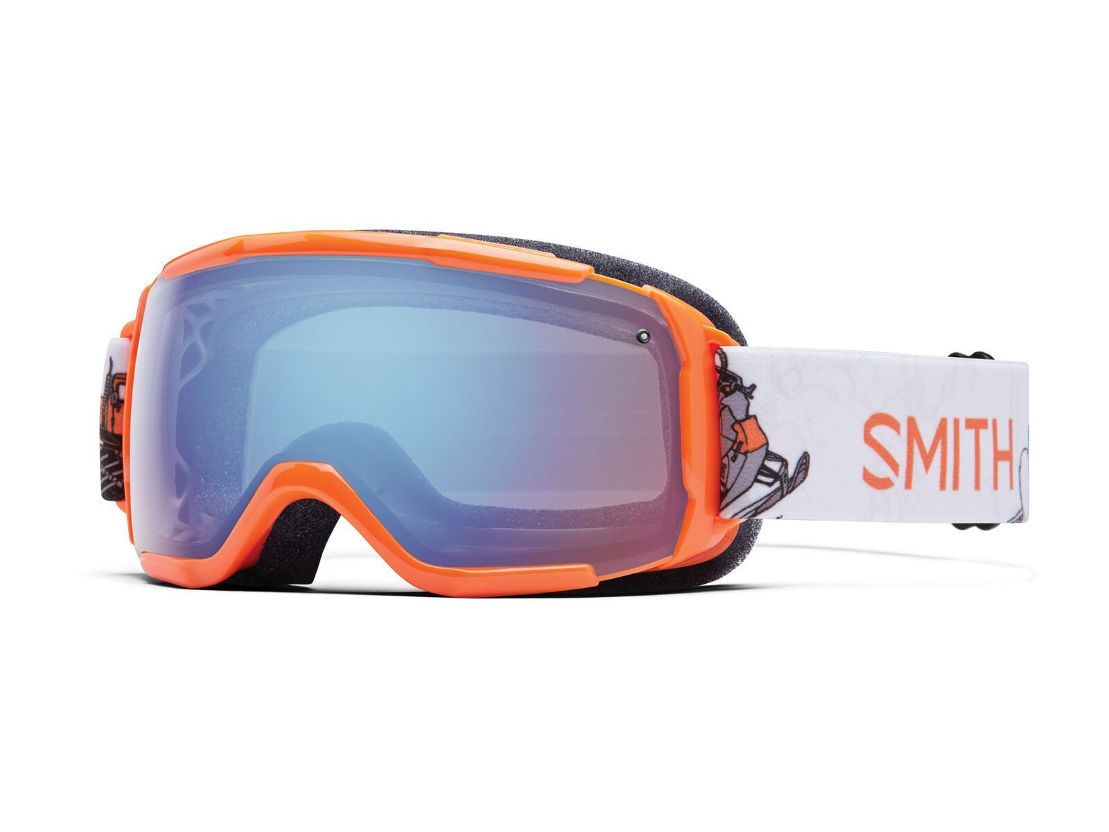 Smith Grom, sno-motion/blue sensor mirror - Bild 1