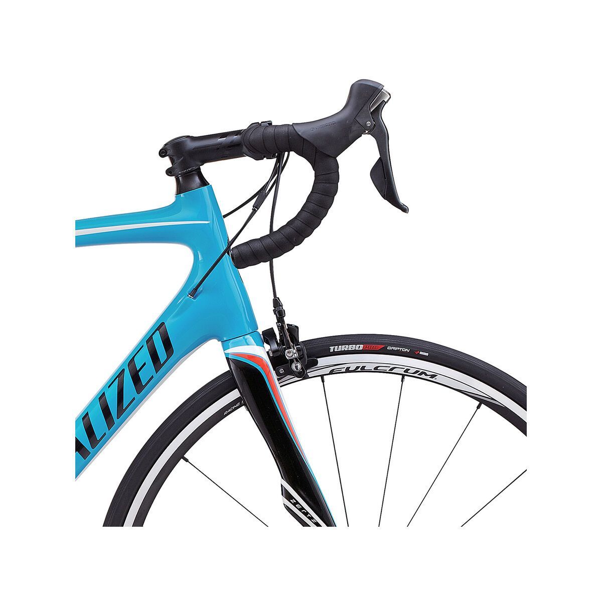 Specialized Roubaix SL4 Comp, gloss cyan/white/rocket red - Bild 5