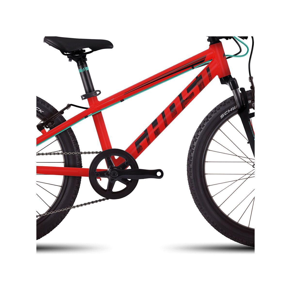 Ghost Kato Kid 2 AL 20, neon red/night black/jade blue - Bild 3