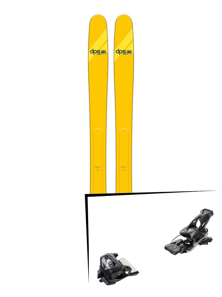 Set: DPS Skis Wailer A112 Alchemist 2018 + Tyrolia Attack² 16 GW solid black - Bild 1