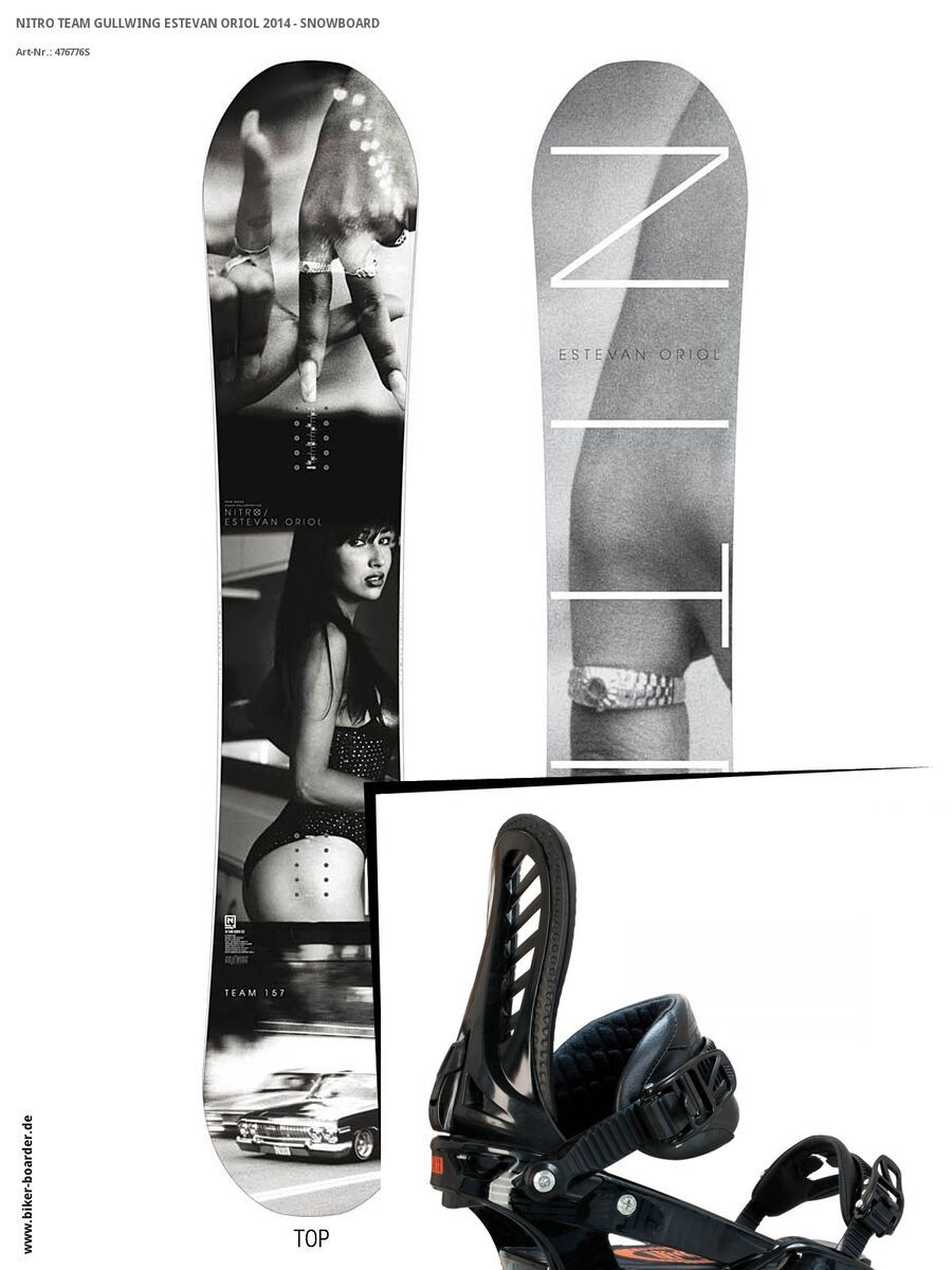 Set: Nitro Team Gullwing Estevan Oriol  +  Pusher (476840S) - Bild 1