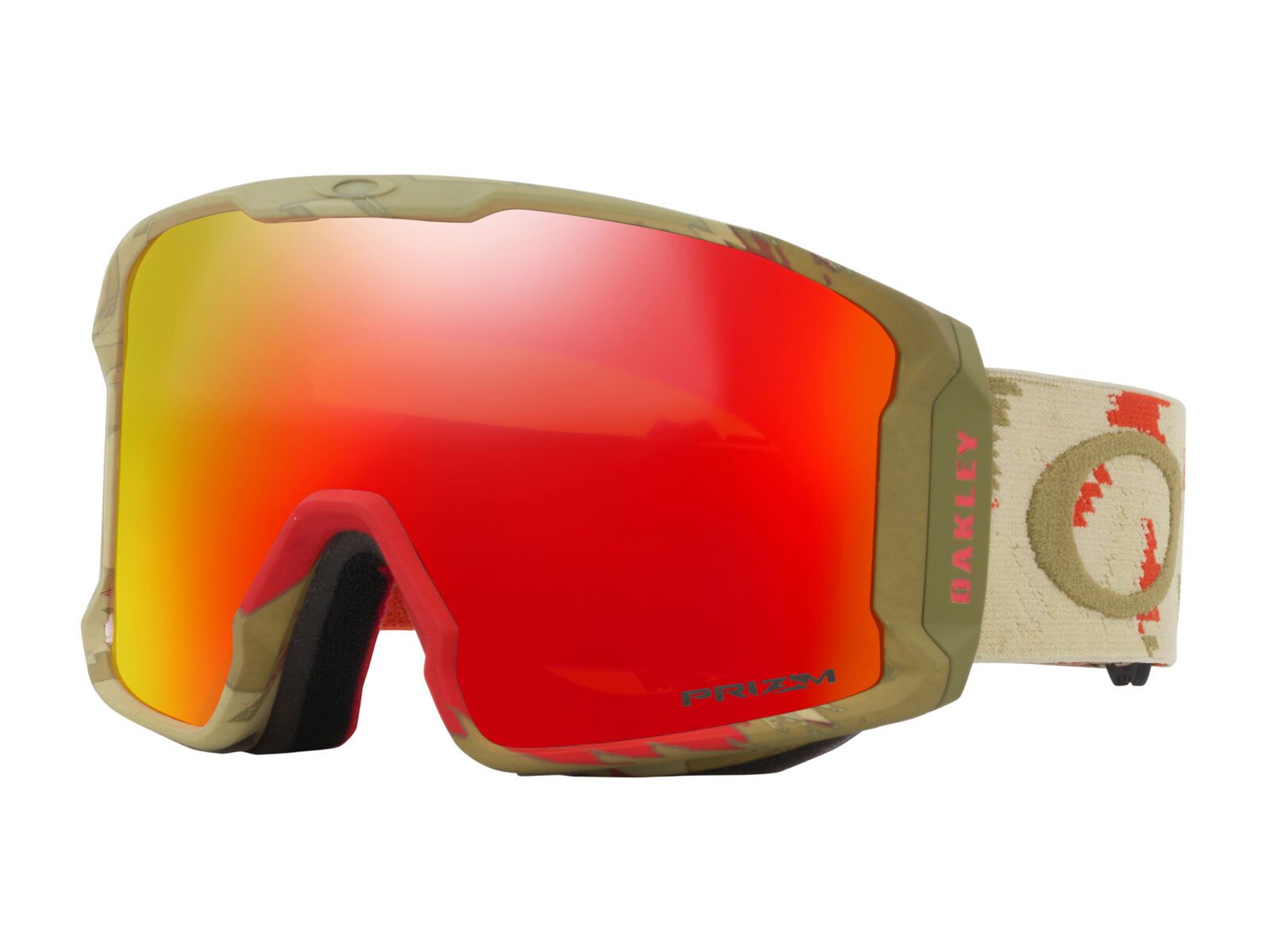 Oakley Line Miner Sammy Carlson Signature, razor camo red/Lens: prizm torch iridium - Bild 1