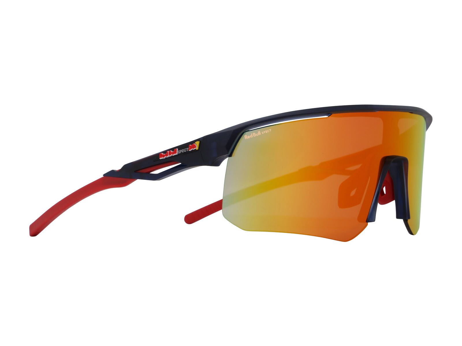 Red Bull Spect Eyewear Riddle, Red-Red Mirror / matt x'tal dark blue - Bild 1