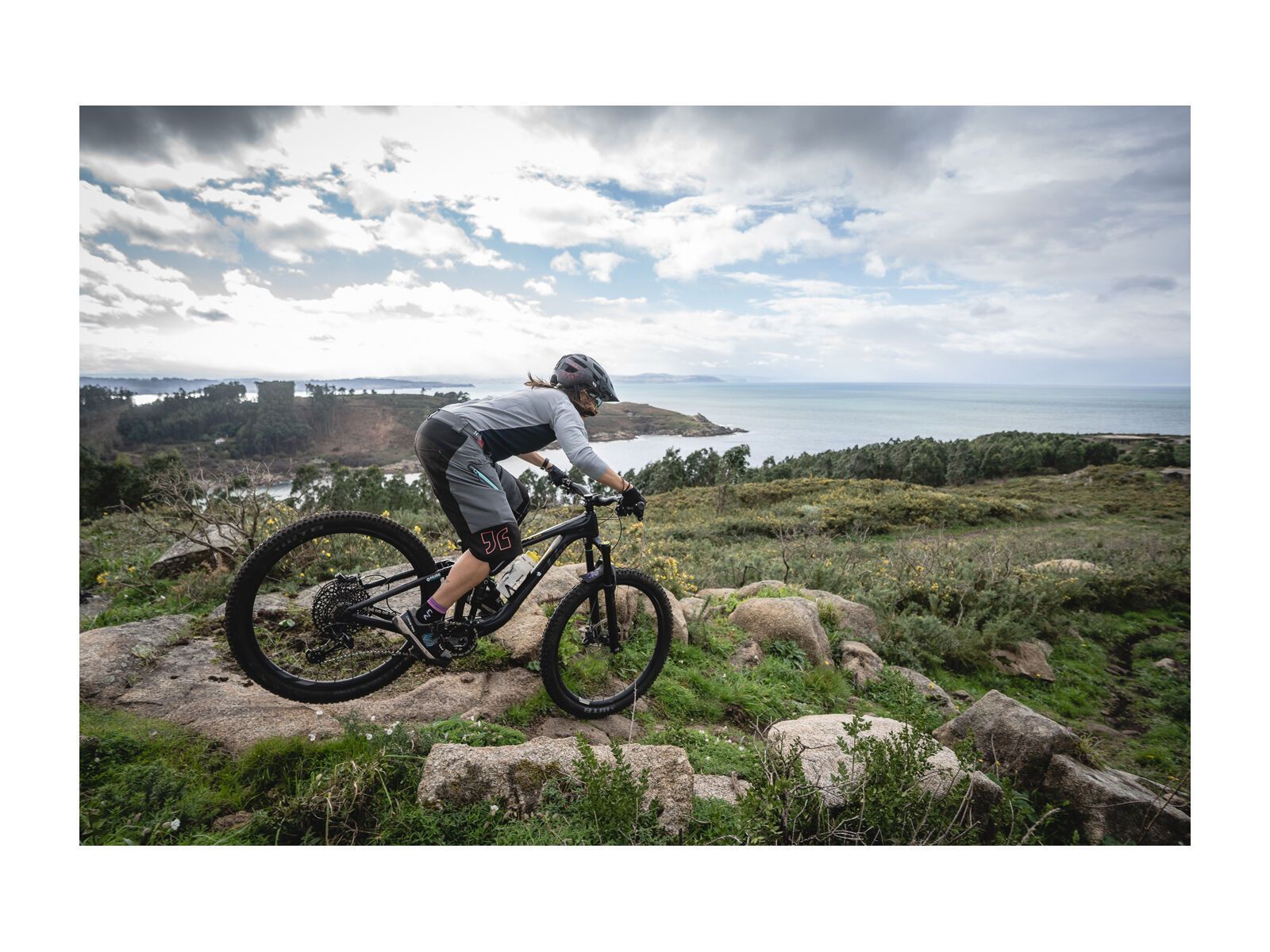 dirtlej Trailscout Half & Half Ladies, grey/mint - Bild 6