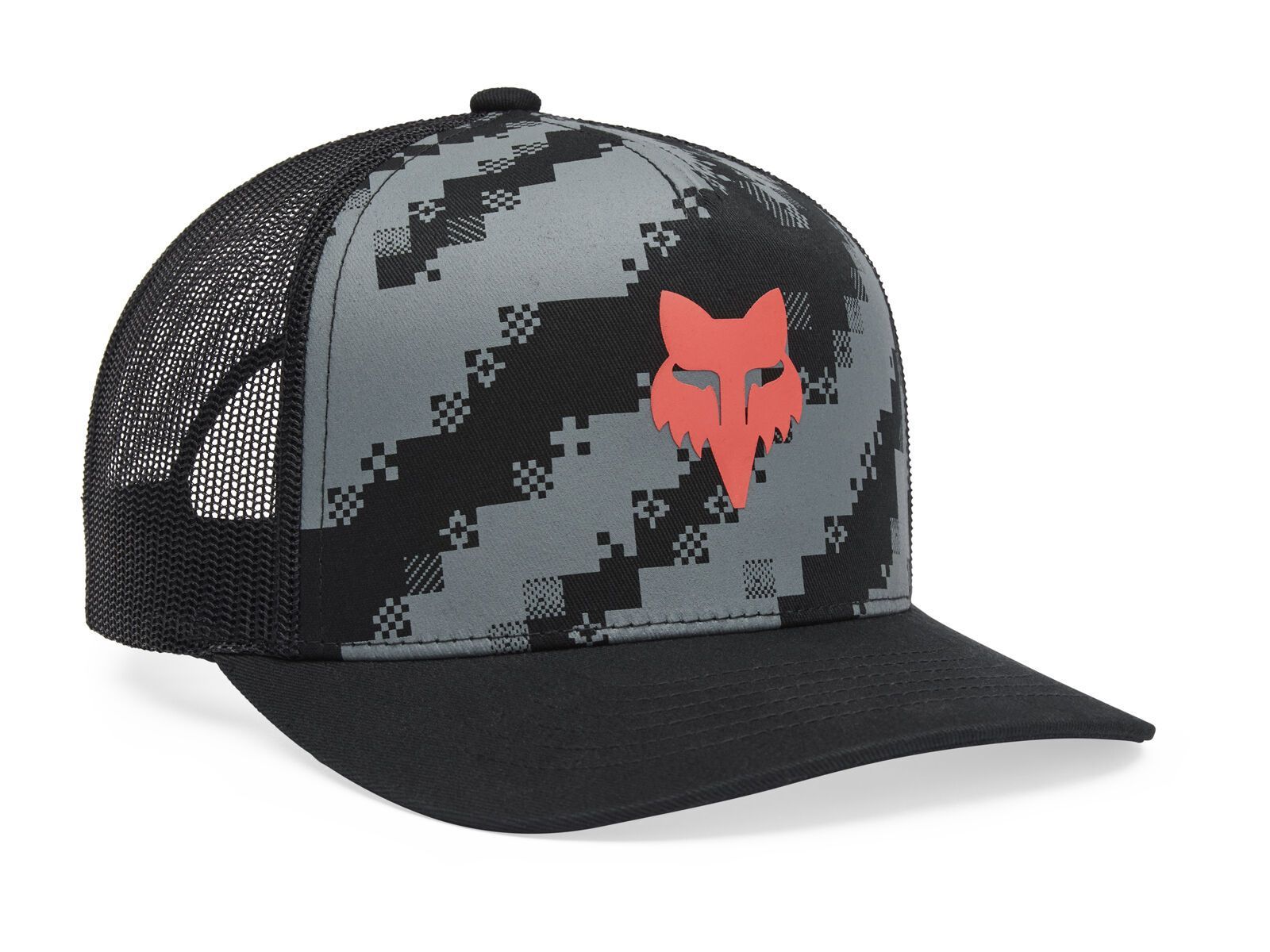 Fox Image Trucker Hat, black - Bild 1