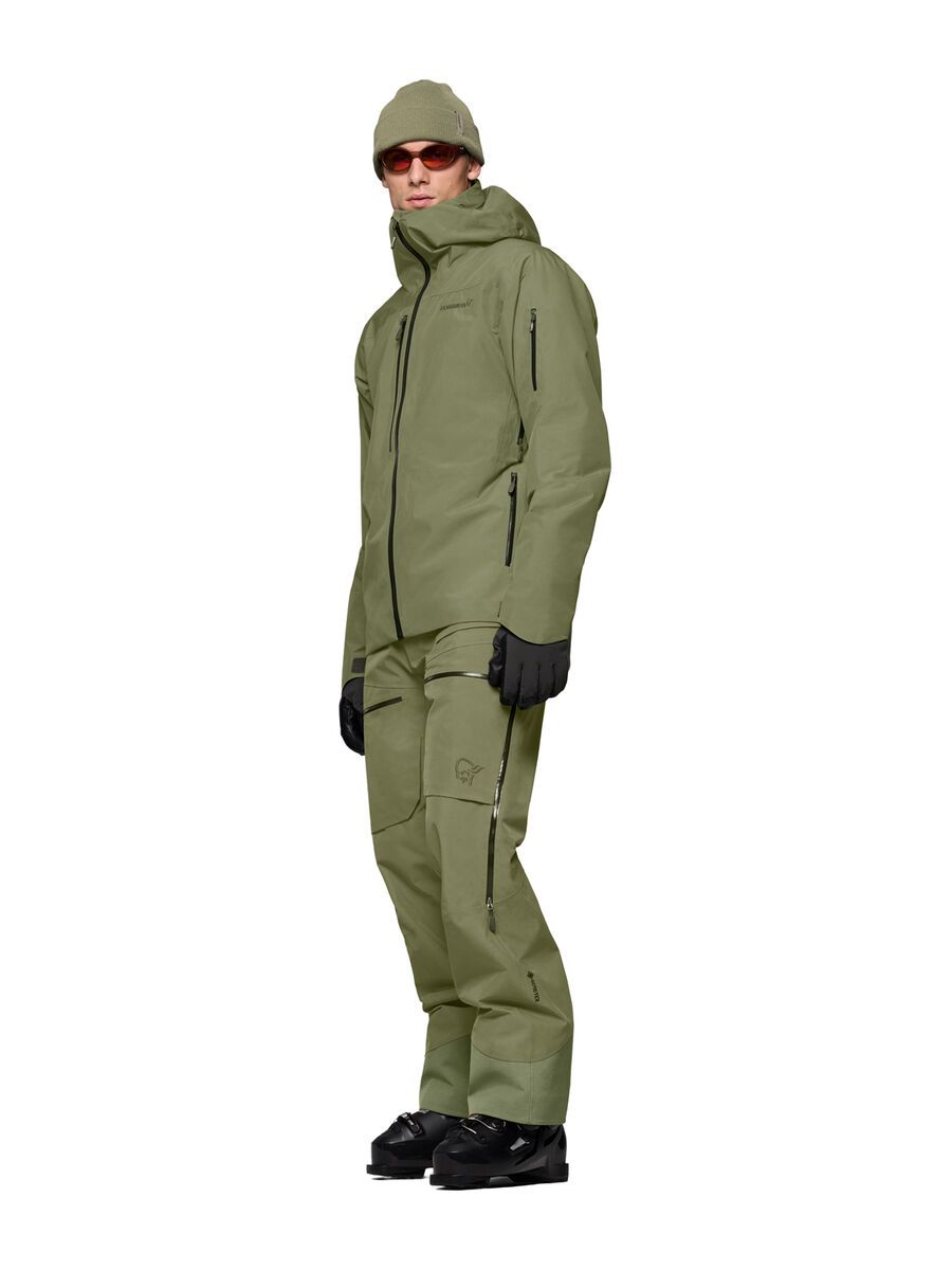 Norrona lofoten Gore-Tex Insulated Jacket M's, deep lichen green - Bild 6