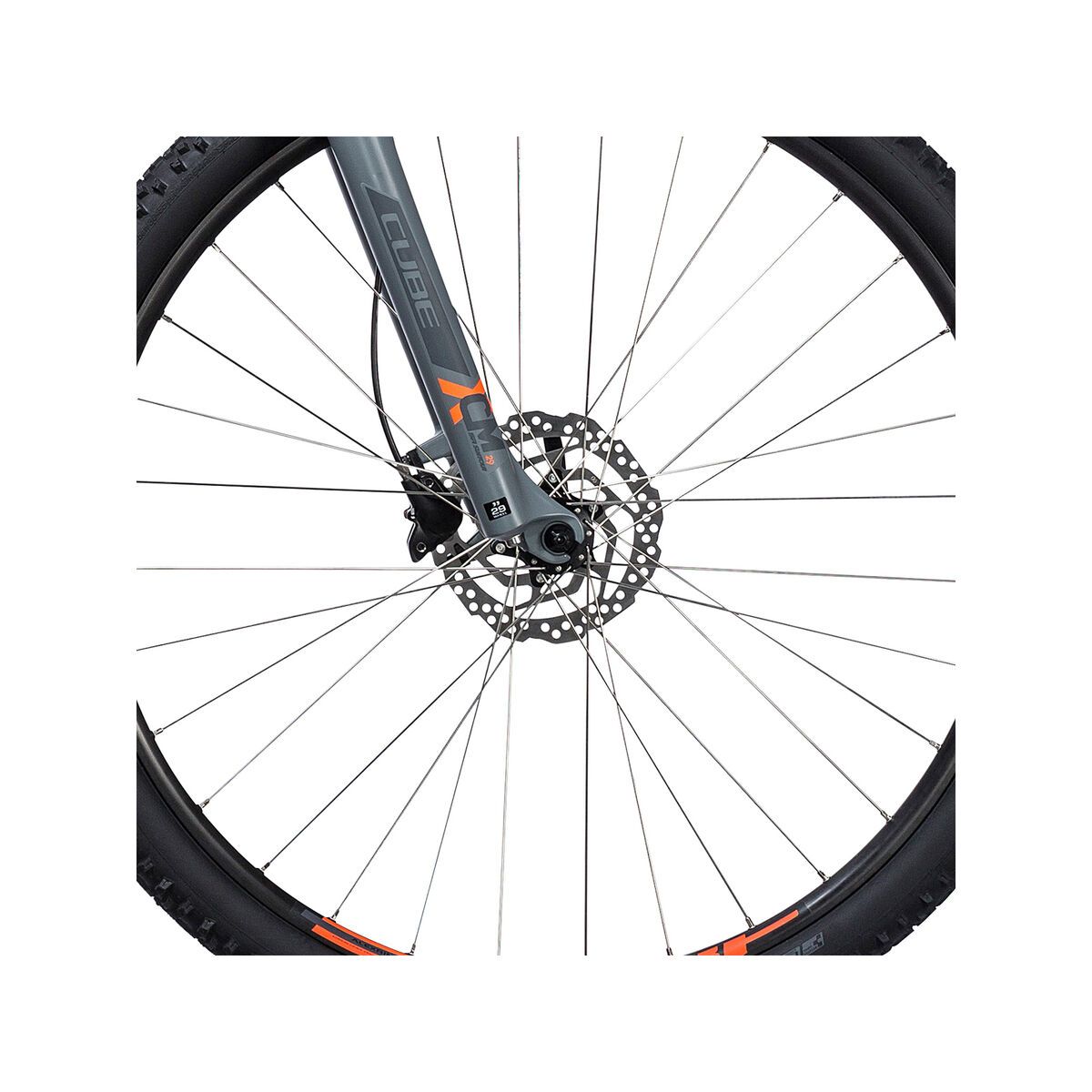 Cube Aim Race 29, grey´n´flashorange - Bild 2