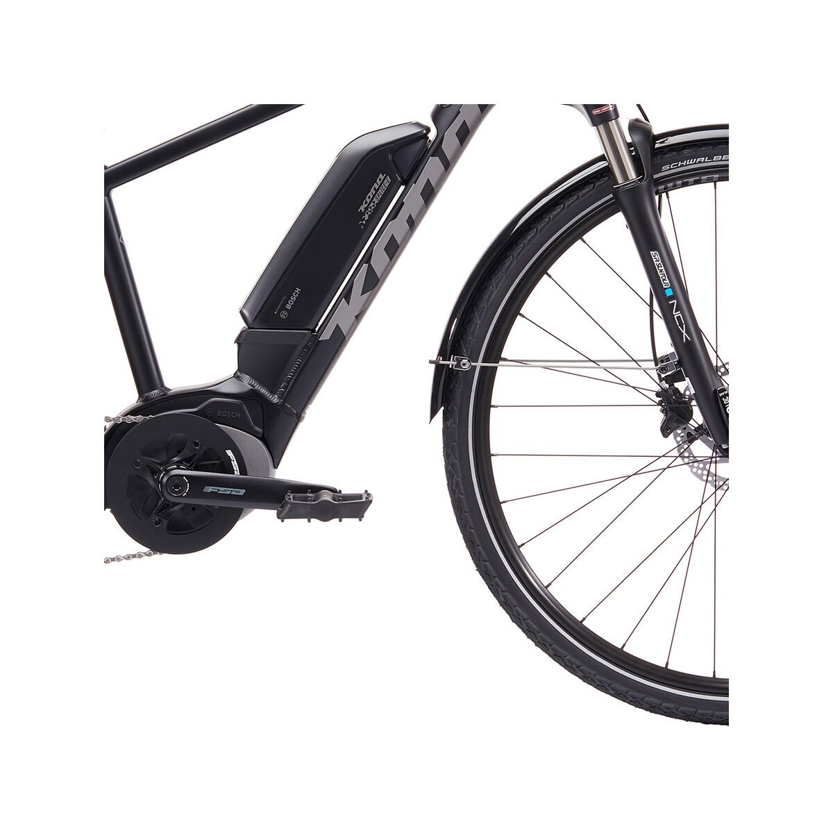 Kona Splice-E, matt black w/ dark silver decals - Bild 4