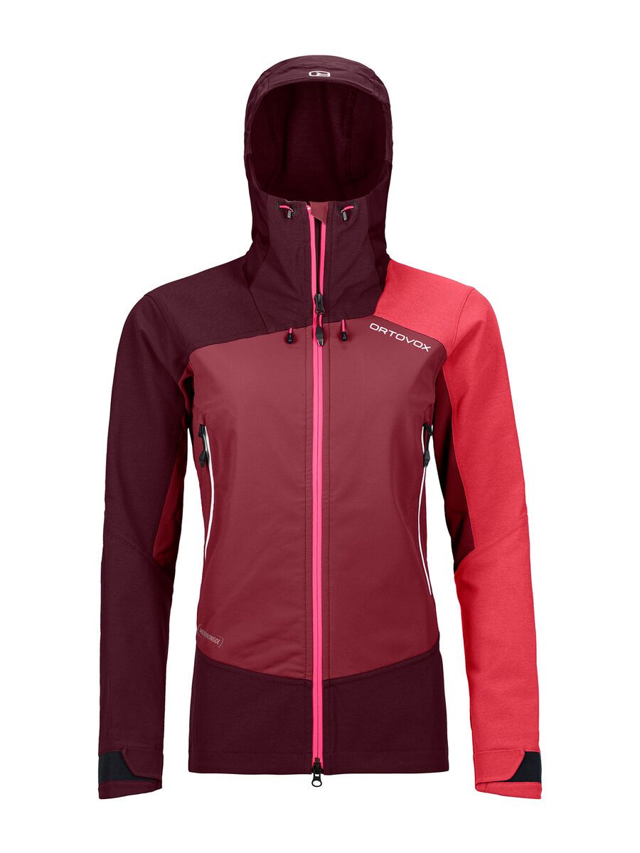 Ortovox Westalpen Softshell Jacket W, dark blood - Bild 1