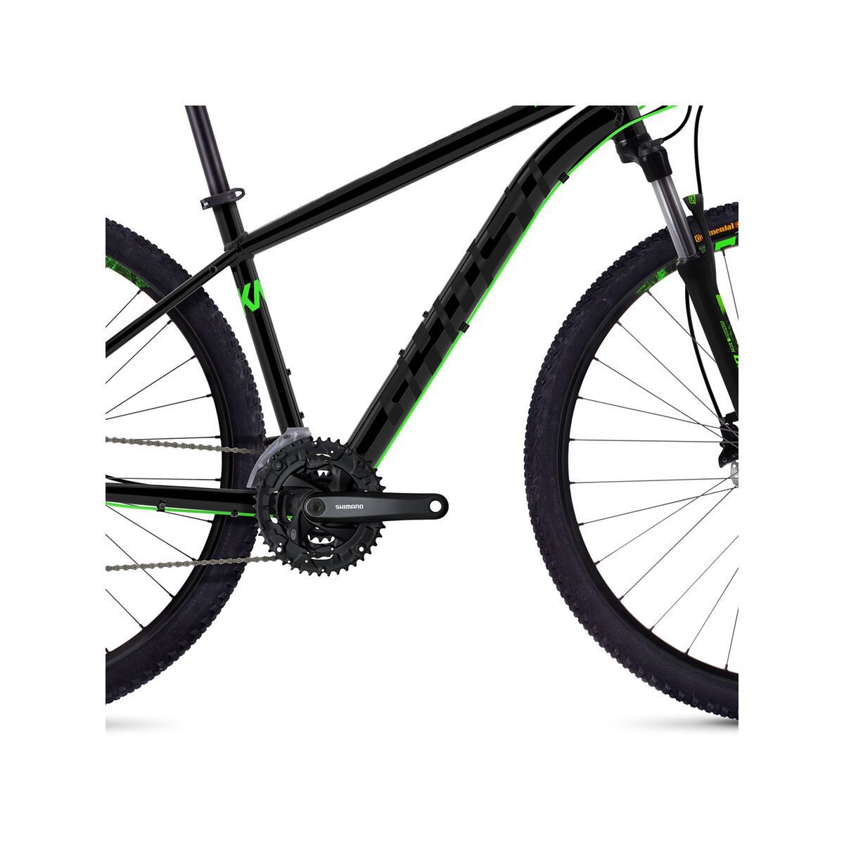 Ghost Kato 4.9 AL, night black/neon green - Bild 3