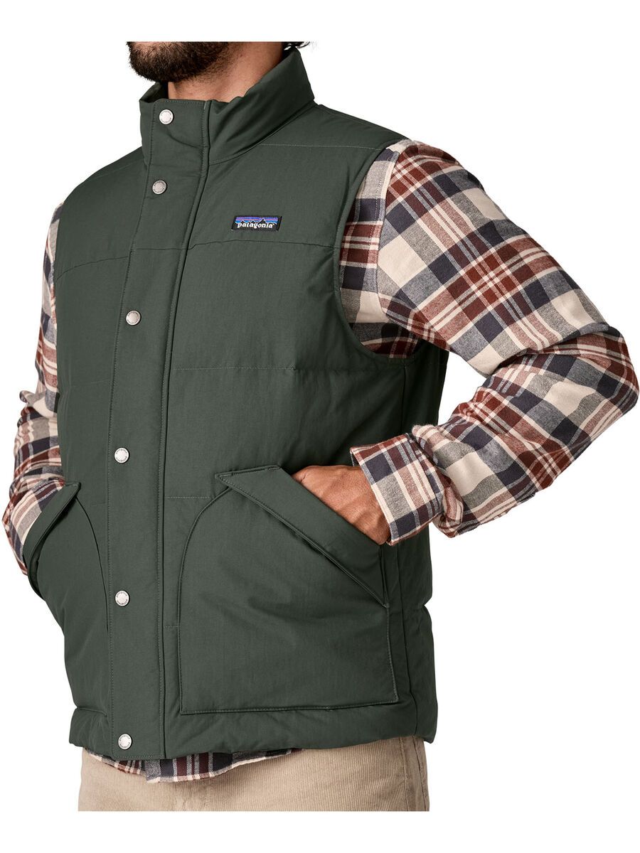 Patagonia Men's Downdrift Vest, old growth green - Bild 3
