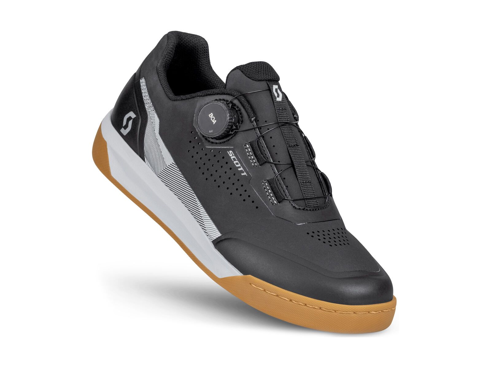 Scott MTB Volt Evo Flat BOA Shoe, black/white - Bild 1