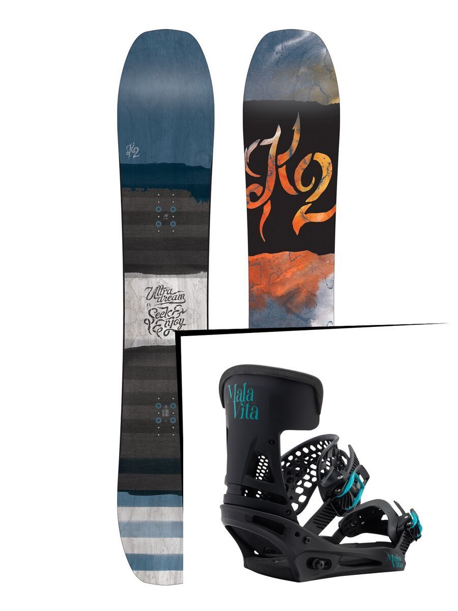 Set: K2 Ultra Dream 2017 + Burton Malavita (1712846S) - Bild 1