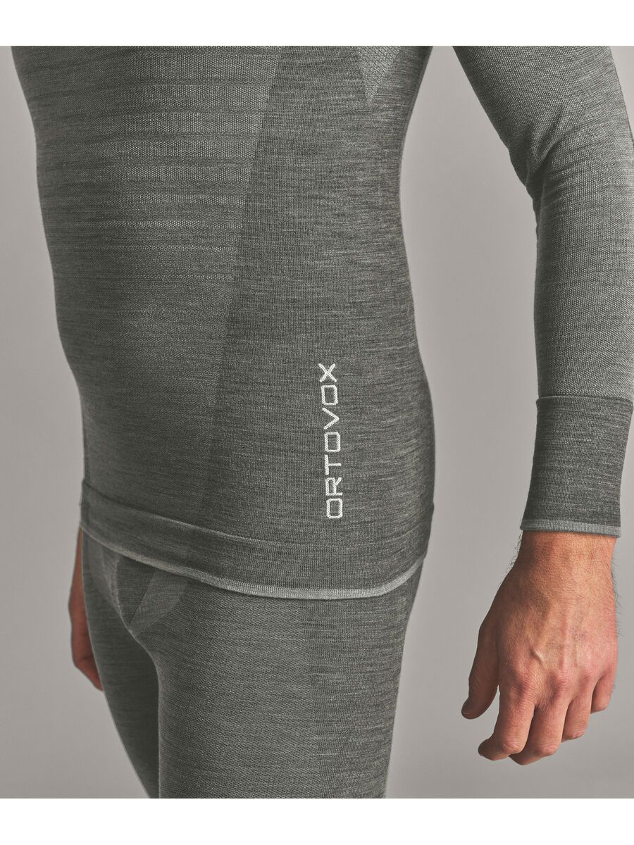 Ortovox 230 Merino Competition Zip Neck M, dark sage - Bild 6