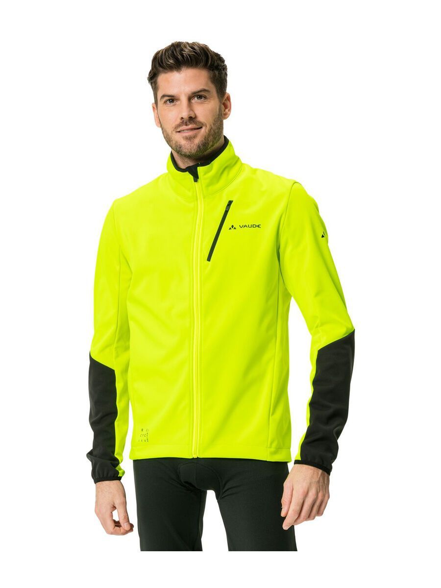 Vaude Men's Matera Softshell Jacket, neon yellow/black - Bild 3