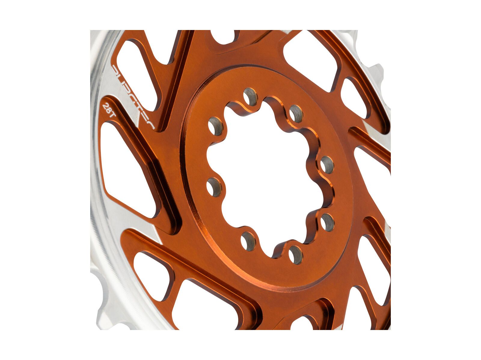 Burgtec 3 mm Offset Thick Thin Chainring SRAM 8-Bolt, kash bronze - Bild 2