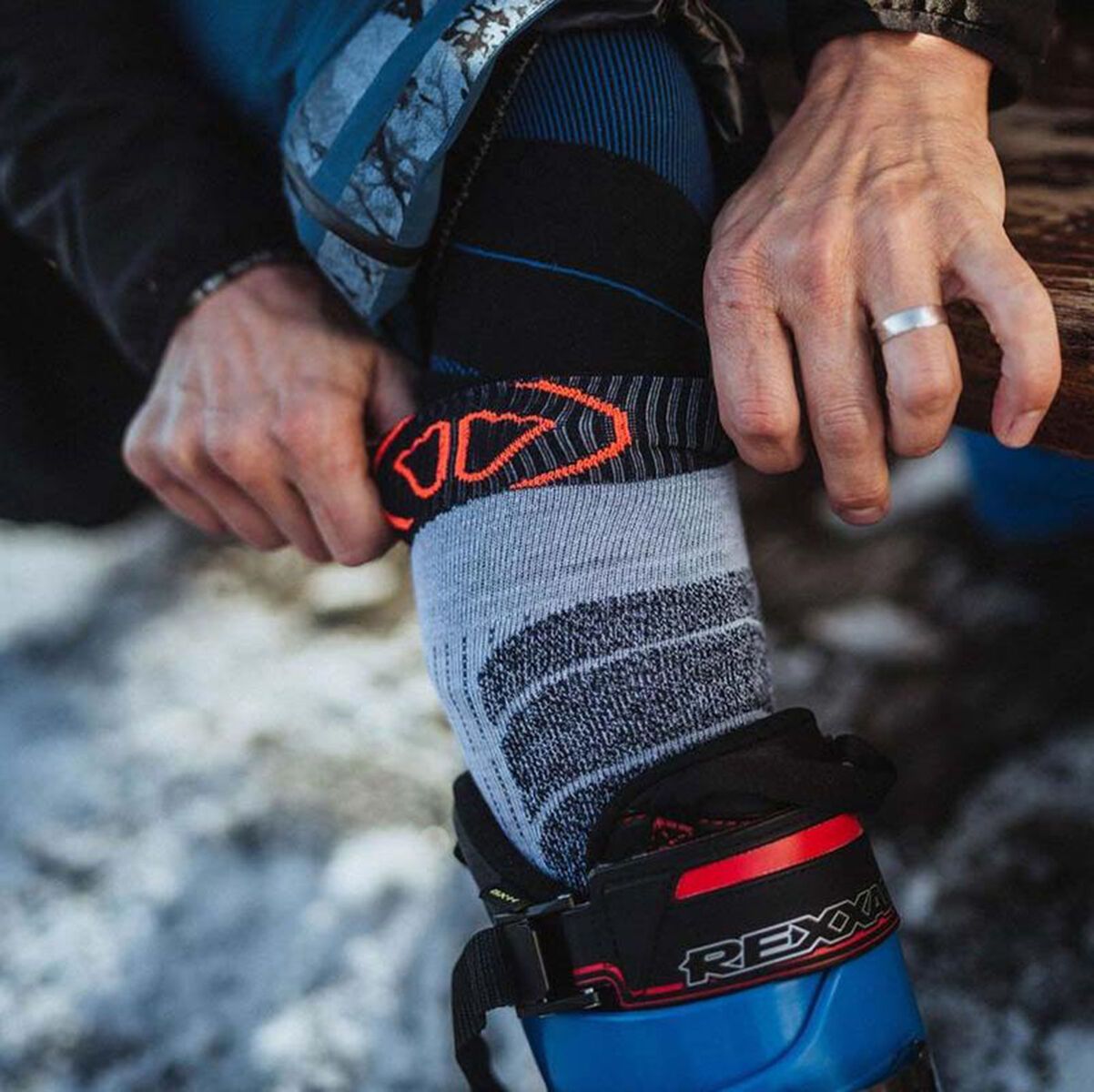 Sidas Ski Merino Socks, hellgrau - Bild 10