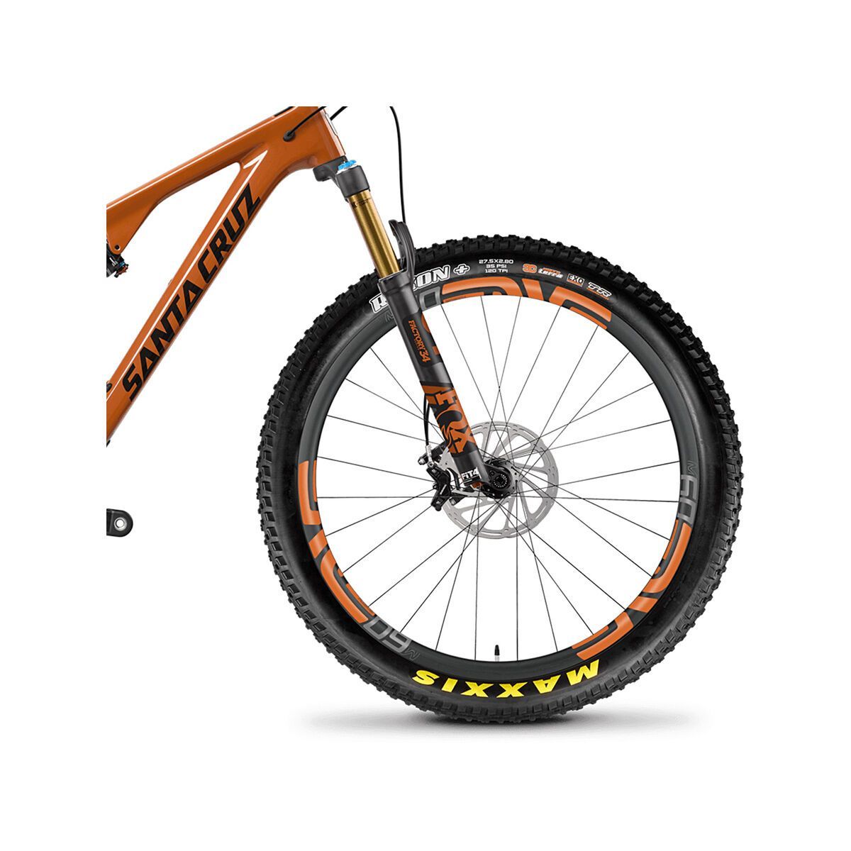 Santa Cruz Tallboy CC XX1 ENVE 27.5 Plus, gloss rust and black - Bild 3
